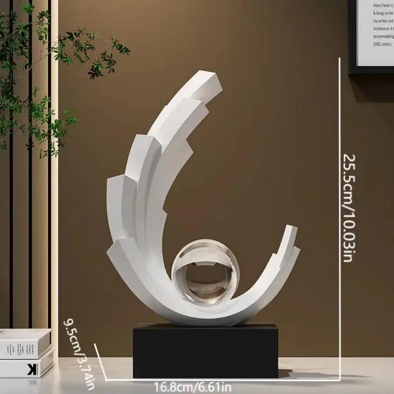 MC THE BLACK DIAMOND figurines designed for display on wine cabinets and TV stands, part of decorative decor collection.