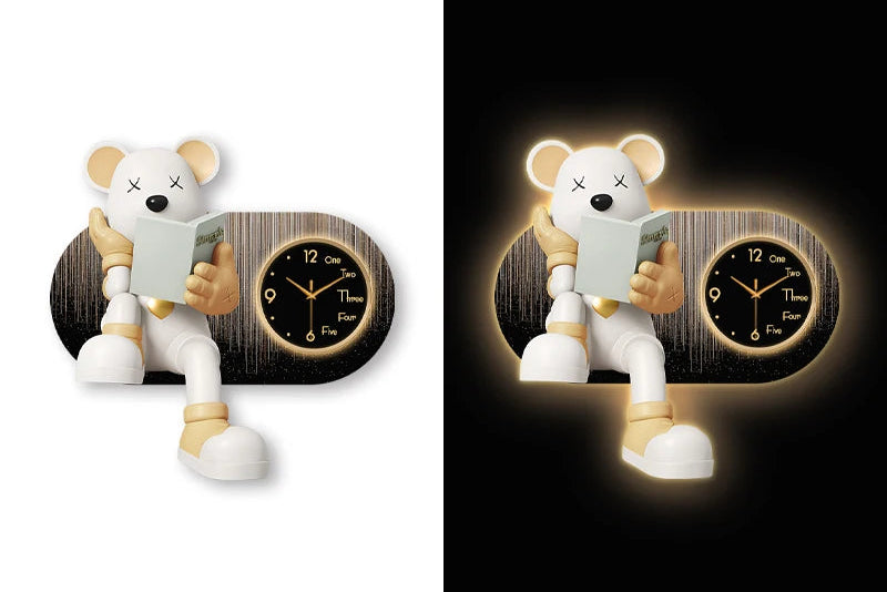 Creative Living Room Wall Clock by 𝕄𝕔 𝕋𝕙𝕖 𝔹𝕝𝕒𝕔𝕜 𝔻𝕚𝕒𝕞𝕠𝕟�
