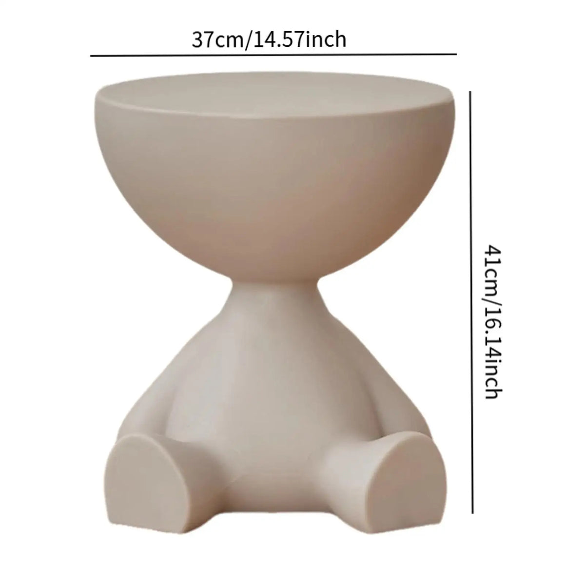Creative side end table by MC THE BLACK DIAMOND, showcasing a stylish home decor piece with a sleek, modern design.