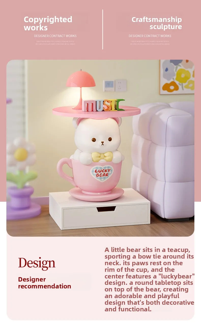 Kawaii home decor creative small coffee table by 𝕄𝕔 𝕋𝕙𝕖 𝔹𝕝𝕒𝕔𝕜 𝔻𝕚𝕒𝕞𝕠�
