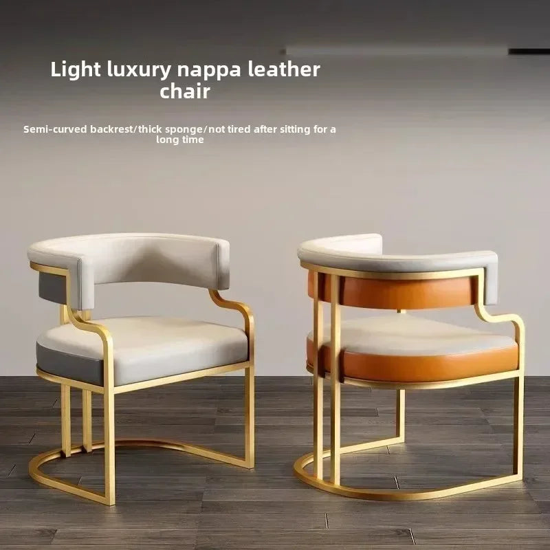 Simple style dining chair from MC THE BLACK DIAMOND, featuring sleek home decor design with a comfortable seat and modern look.