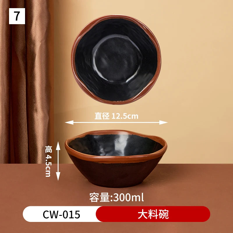Japanese melamine dinner plate by 𝕄𝕔 𝕋𝕙𝕖 𝔹𝕝𝕒𝕔𝕜 𝔻𝕚𝕒𝕞𝕠𝕟�
