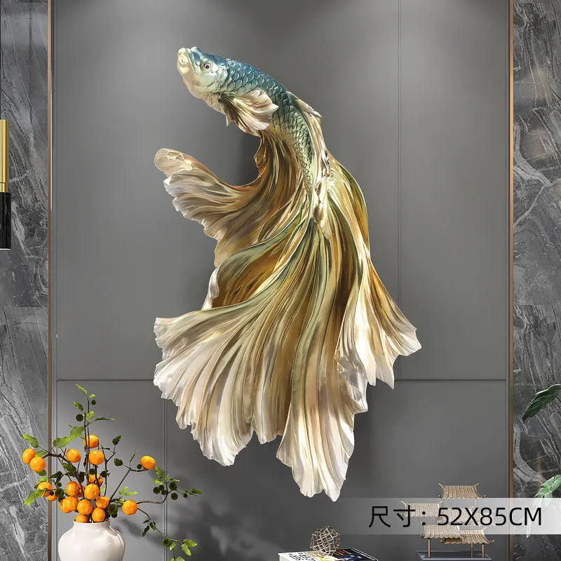 Modern living room wall art by MC The Black Diamond featuring 3D sculpture style decor for porch or interior decoration.
