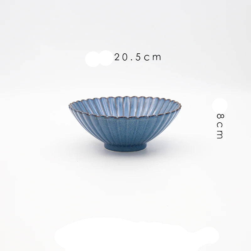 Western dinnerware set by MC THE BLACK DIAMOND featuring kiln-variable glazed tableware for elegant dining.