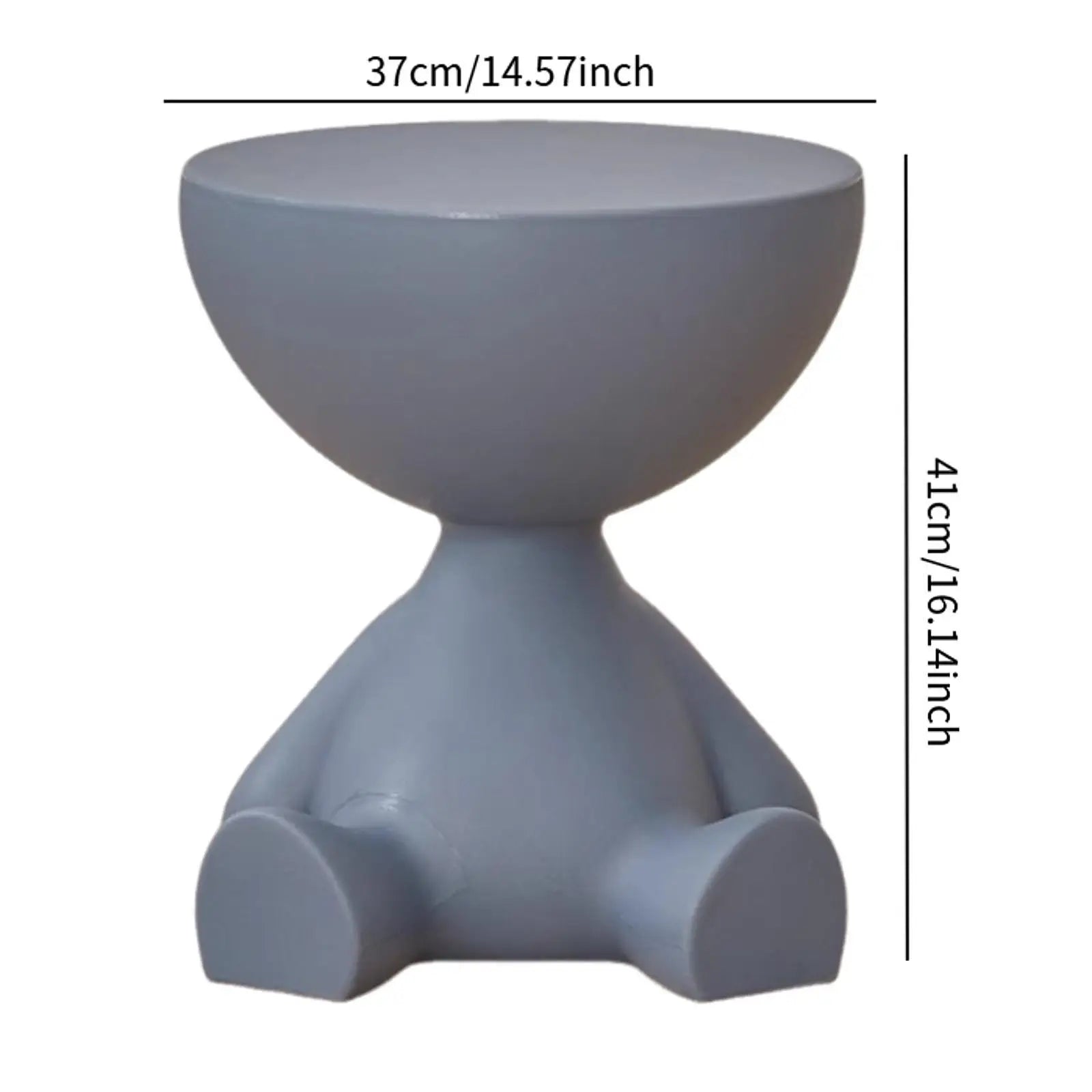 Creative side end table by MC THE BLACK DIAMOND, featuring a sleek home decor design with modern style and sturdy construction.