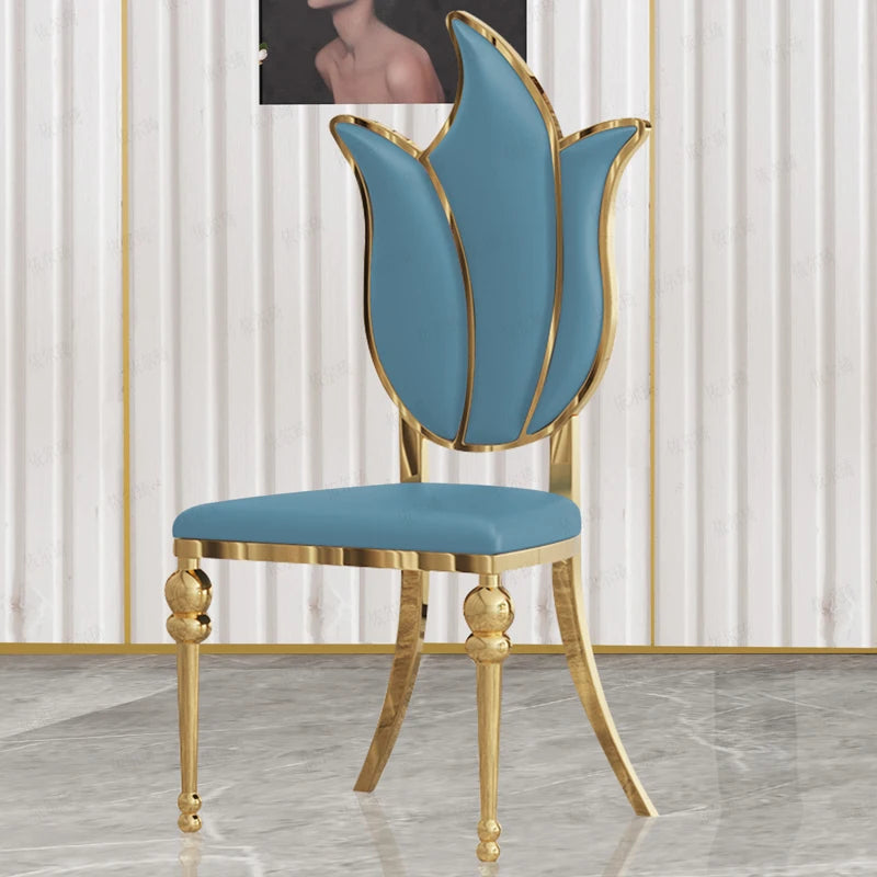 Luxury designer dining chairs by MC THE BLACK DIAMOND, featuring comfortable lounge-style furniture with elegant, modern design.