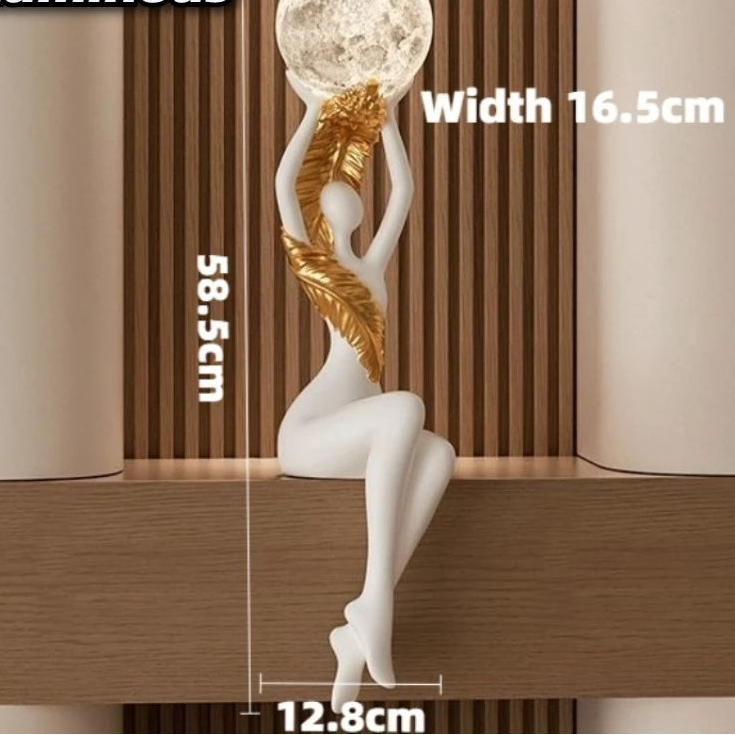 Semi-handmade modern cabinet figurines by MC THE BLACK DIAMOND, simple creative home decor for stylish interior decoration.