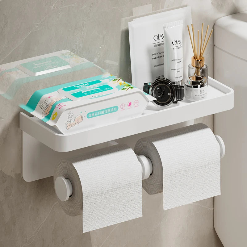 MC THE BLACK DIAMOND bathroom toilet paper holder, sleek paper holder for bathroom accessories, durable and stylish.