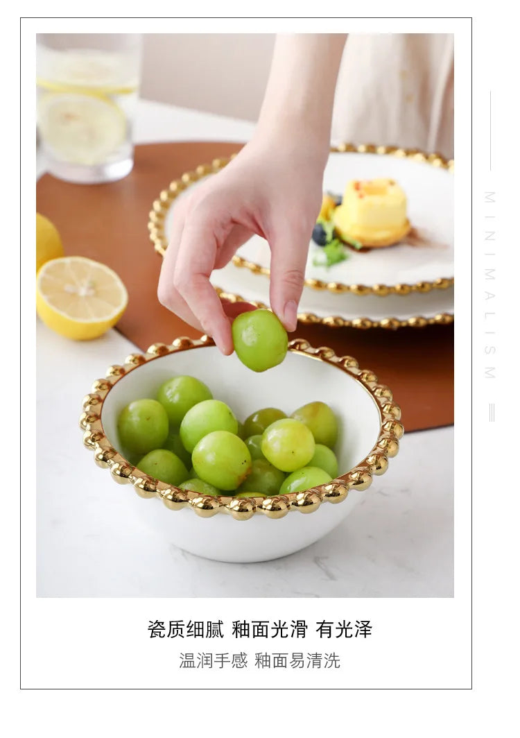 Nordic ceramic plates and bowls set by 𝕄𝕔 𝕋𝕙𝕖 𝔹𝕝𝕒𝕔𝕜 𝔻𝕚𝕒𝕞𝕠𝕟