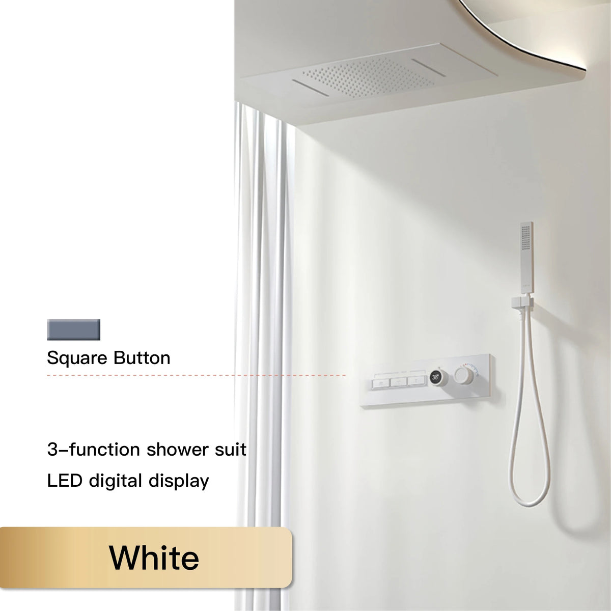 Black brass wall-mounted luxury shower system for bath from 𝕄𝕔 𝕋𝕙𝕖 𝔹𝕝𝕒𝕔𝕜 𝔻𝕚𝕒𝕞𝕠�
