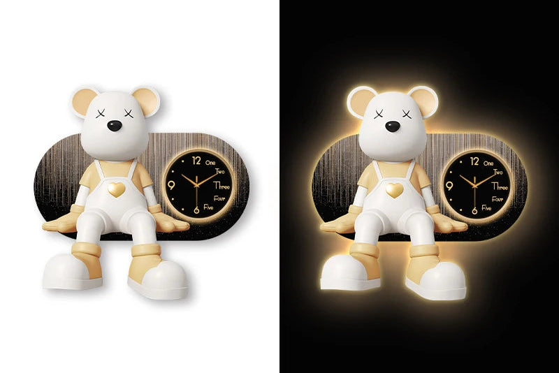 Creative Living Room Wall Clock by 𝕄𝕔 𝕋𝕙𝕖 𝔹𝕝𝕒𝕔𝕜 𝔻𝕚𝕒𝕞𝕠𝕟�