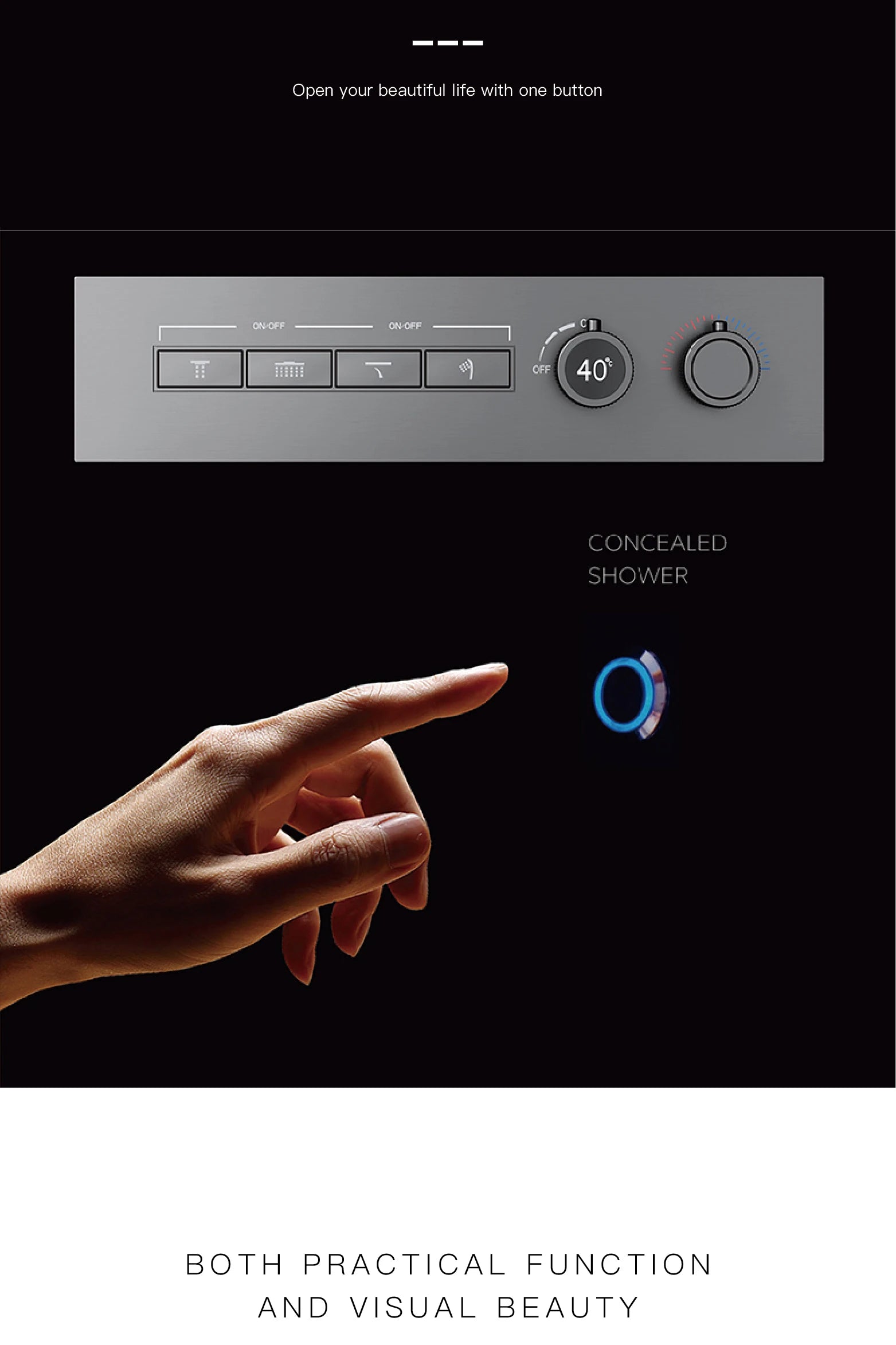 Black brass wall-mounted luxury shower system for bath from 𝕄𝕔 𝕋𝕙𝕖 𝔹𝕝𝕒𝕔𝕜 𝔻𝕚𝕒𝕞𝕠�