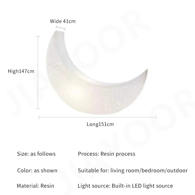 MC THE BLACK DIAMOND Moon Floor Lamp for home decor, featuring a sleek modern design and ambient lighting.