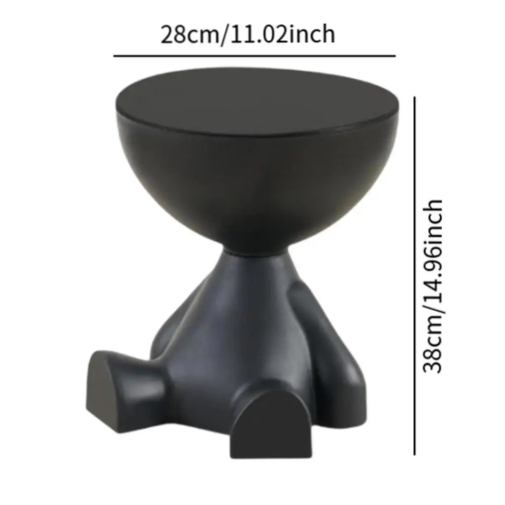 Creative side end table by MC The Black Diamond, modern home decor with sleek design and stylish finish.