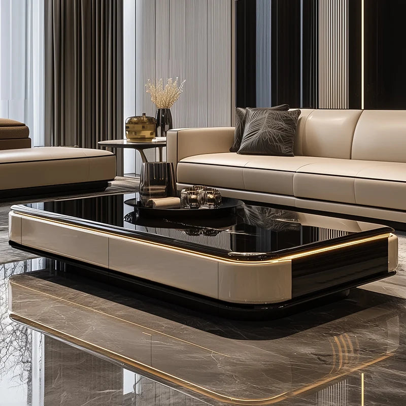 Modern minimalist home slate microcrystalline stone black glass table by 𝕄𝕔 𝕋𝕙𝕖 𝔹𝕝𝕒𝕔𝕜 𝔻𝕚𝕒𝕞�