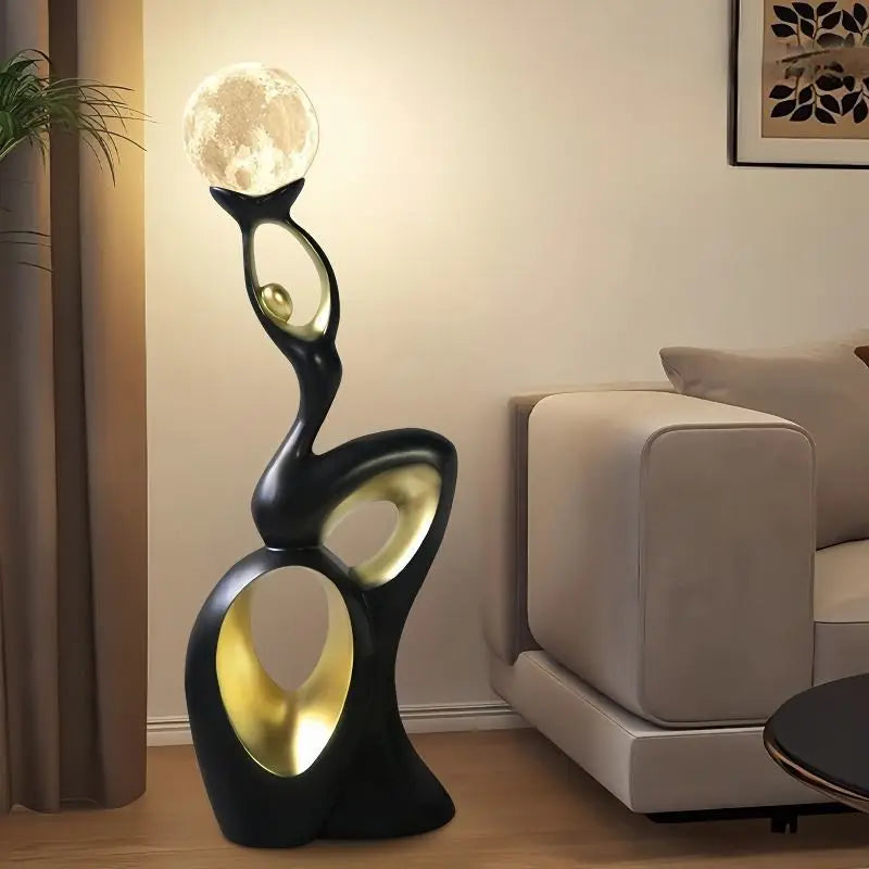 Decorative figurines by MC THE BLACK DIAMOND, stylish home decor accessories featuring artistic sculpture designs.