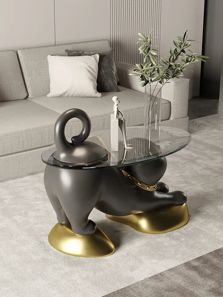 Designer Lazy Cat coffee table by 𝕄𝕔 𝕋𝕙𝕖 𝔹𝕝𝕒𝕔𝕜 𝔻𝕚𝕒𝕞𝕠𝕟�