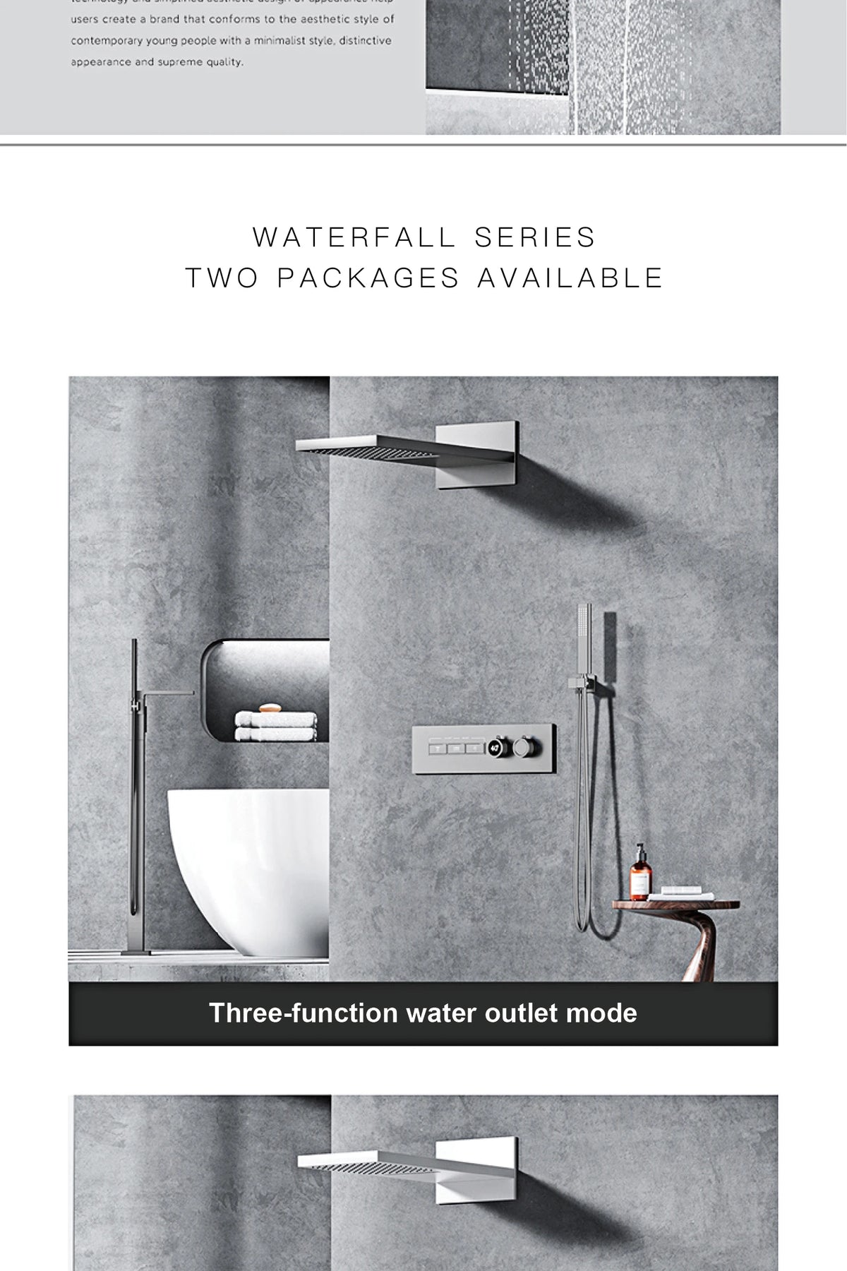 Luxury black brass shower system wall-mounted for bath from 𝕄𝕔 𝕋𝕙𝕖 𝔹𝕝𝕒𝕔𝕜 𝔻𝕚𝕒𝕞𝕠�