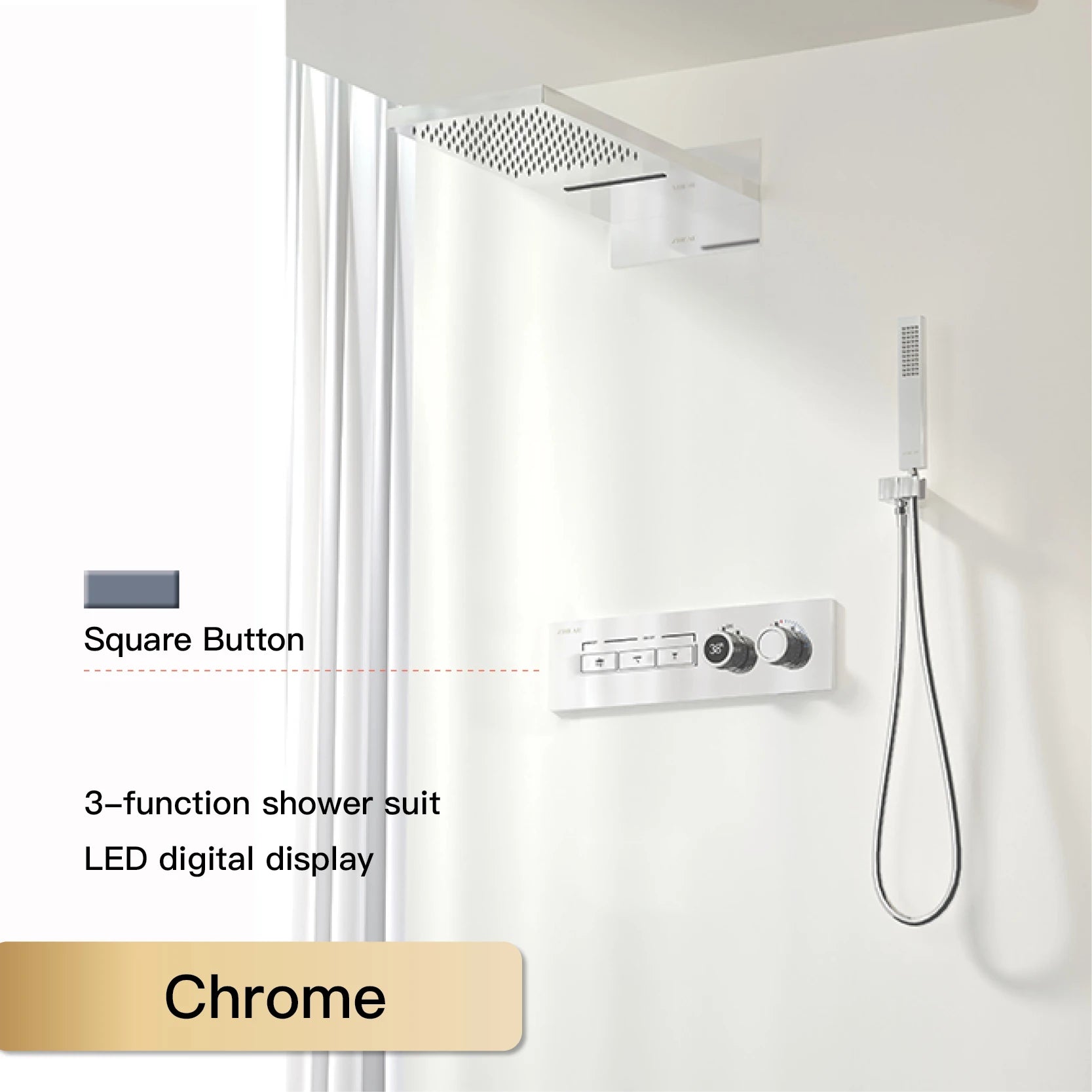 Luxury black brass shower system wall-mounted for bath from 𝕄𝕔 𝕋𝕙𝕖 𝔹𝕝𝕒𝕔𝕜 𝔻𝕚𝕒𝕞𝕠�