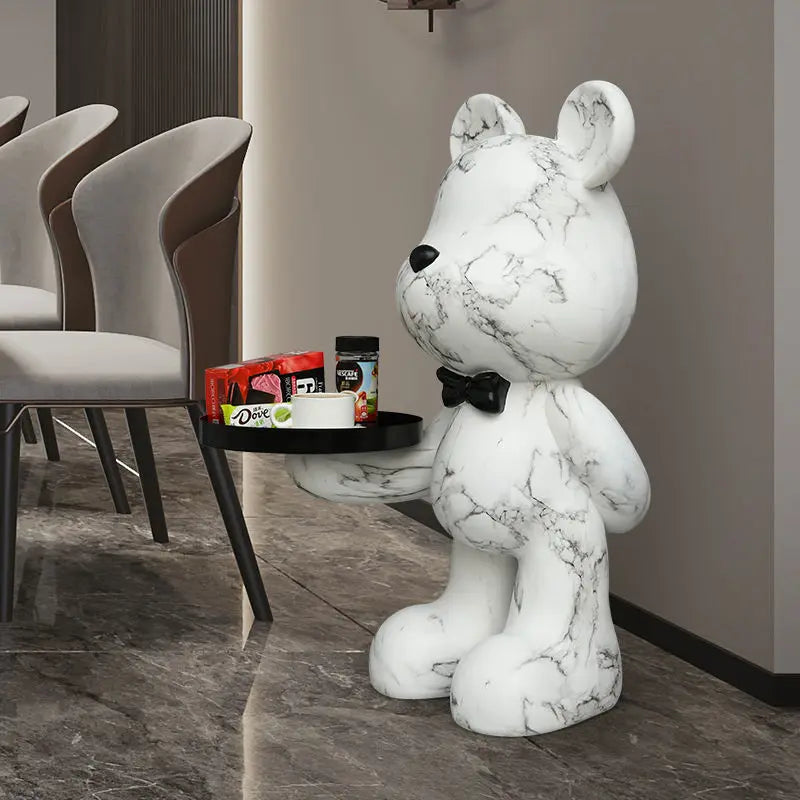 Decorative welcome reception storage tray featuring animal figurines by MC THE BLACK DIAMOND, ideal for home decor and gift use.