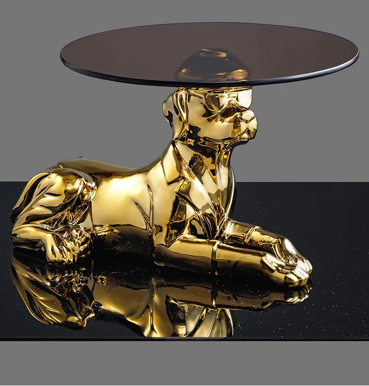 Luxury MC THE BLACK DIAMOND coffee table with a sleek, modern design for living rooms, featuring a stylish, light-toned tabletop.