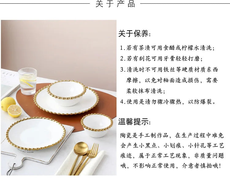 Nordic ceramic plates and bowls set by 𝕄𝕔 𝕋𝕙𝕖 𝔹𝕝𝕒𝕔𝕜 𝔻𝕚𝕒𝕞𝕠𝕟