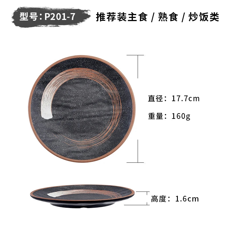 Melamine dinner plate set from 𝕄𝕔 𝕋𝕙𝕖 𝔹𝕝𝕒𝕔𝕜 𝔻𝕚𝕒𝕞𝕠𝕟�