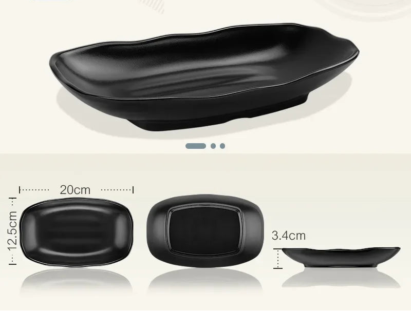 MC THE BLACK DIAMOND dinnerware set featuring plates, bowls, and utensils for household kitchen use.