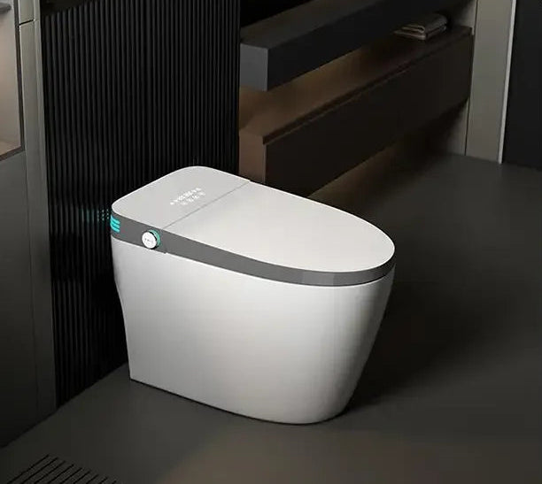 MC THE BLACK DIAMOND smart toilet with fully automatic, voice control, instant hot water, and no water pressure limit.