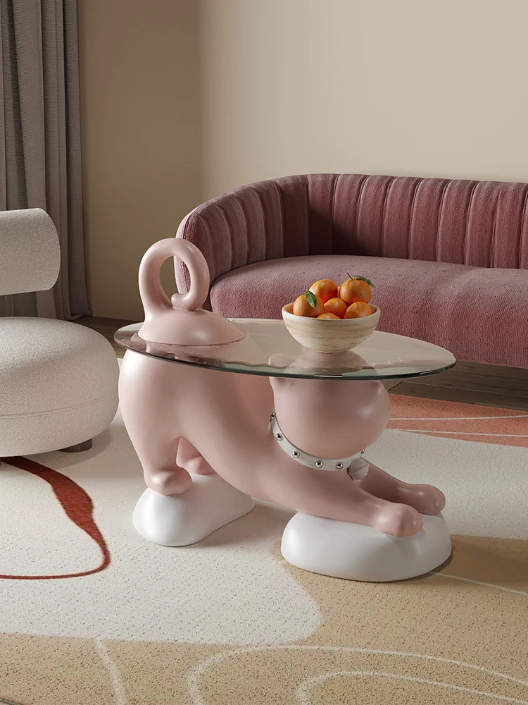Designer Lazy Cat coffee table by 𝕄𝕔 𝕋𝕙𝕖 𝔹𝕝𝕒𝕔𝕜 𝔻𝕚𝕒𝕞𝕠𝕟�