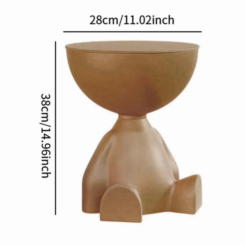 Creative side end table by MC THE BLACK DIAMOND, featuring a modern home decor design with a sleek, stylish finish.