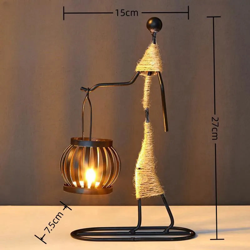 Handmade candle holder decor by 𝕄𝕔 𝕋𝕙𝕖 𝔹𝕝𝕒𝕔𝕜 𝔻𝕚𝕒𝕞𝕠𝕟�