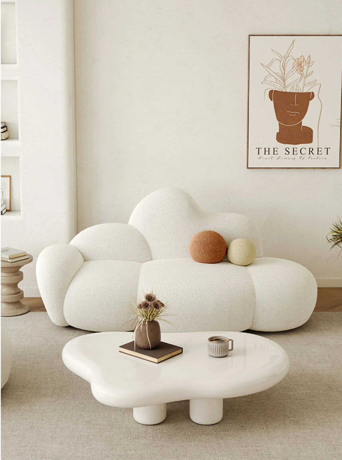 Comfortable MC THE BLACK DIAMOND living room sofa with plush filling and modern design, perfect for relaxing in a stylish space.