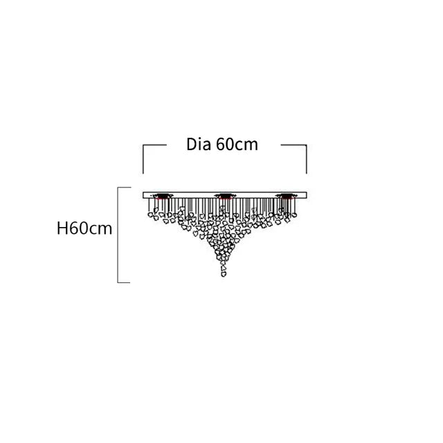 Modern Stone Crystal LED chandelier by 𝕄𝕔 𝕋𝕙𝕖 𝔹𝕝𝕒𝕔𝕜 𝔻𝕚𝕒𝕞𝕠𝕟�