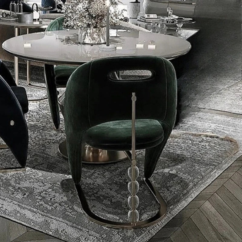 MC THE BLACK DIAMOND coffee-colored home decor chair with a cozy, relaxing design for living room or cafe aesthetic.