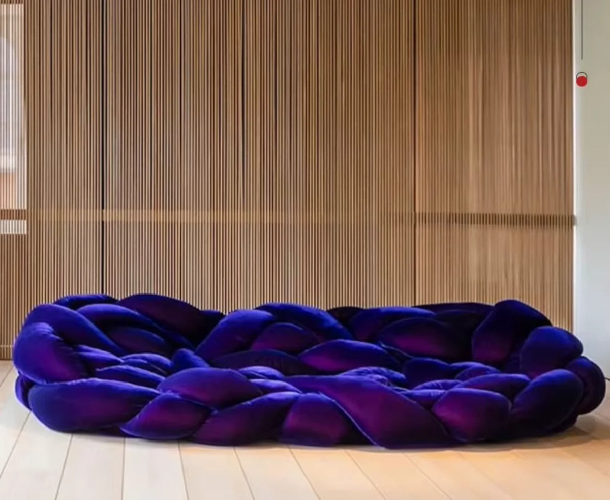 Luxury designer sectional sofa by 𝕄𝕔 𝕋𝕙𝕖 𝔹𝕝𝕒𝕔𝕜 𝔻𝕚𝕒𝕞𝕠𝕟𝕕
