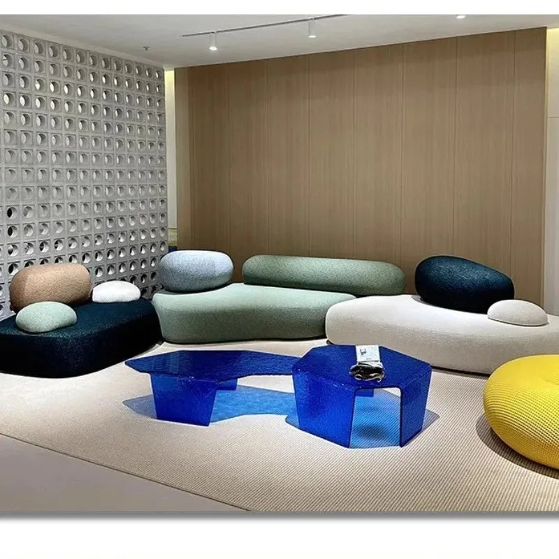 MC THE BLACK DIAMOND special-shaped sofa for living room and bedroom, modern furniture piece with stylish design.