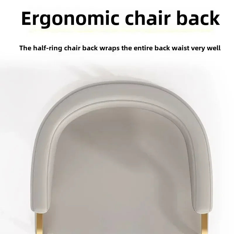 Simple style dining chair by MC THE BLACK DIAMOND, featuring a sleek design suitable for modern home decor environments.