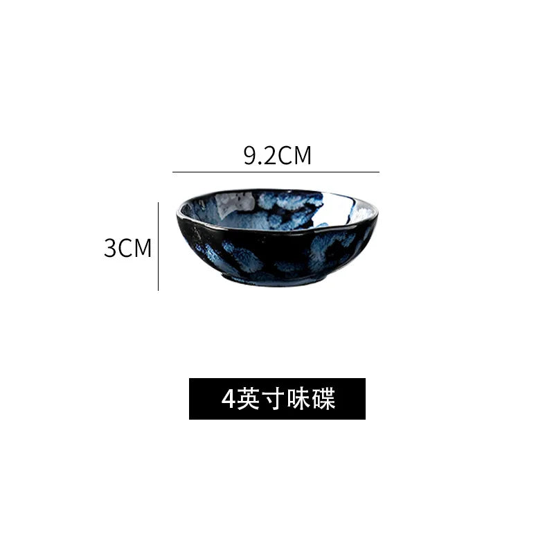 Creative Kiln-Change ceramic bowl and plate set by 𝕄𝕔 𝕋𝕙𝕖 𝔹𝕝𝕒𝕔𝕜 𝔻𝕚𝕒𝕞𝕠