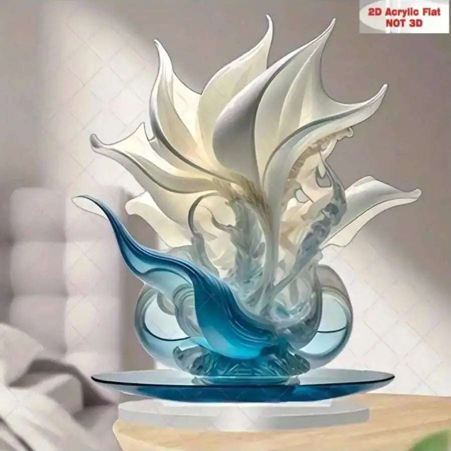 Elegant lily vase by MC THE BLACK DIAMOND, perfect for home and office decor, featuring a stylish and sophisticated design.
