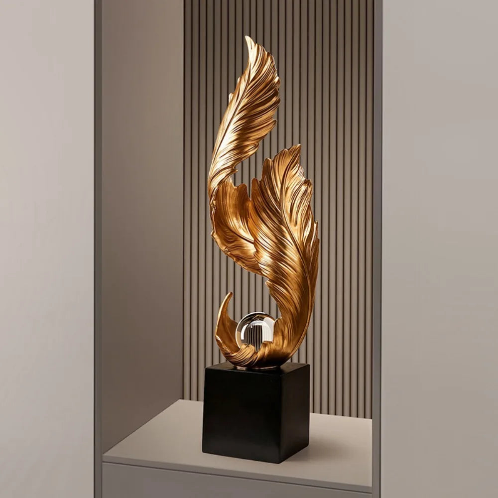 Modern creative sculpture by MC THE BLACK DIAMOND, a stylish home decor piece for contemporary interior decoration.
