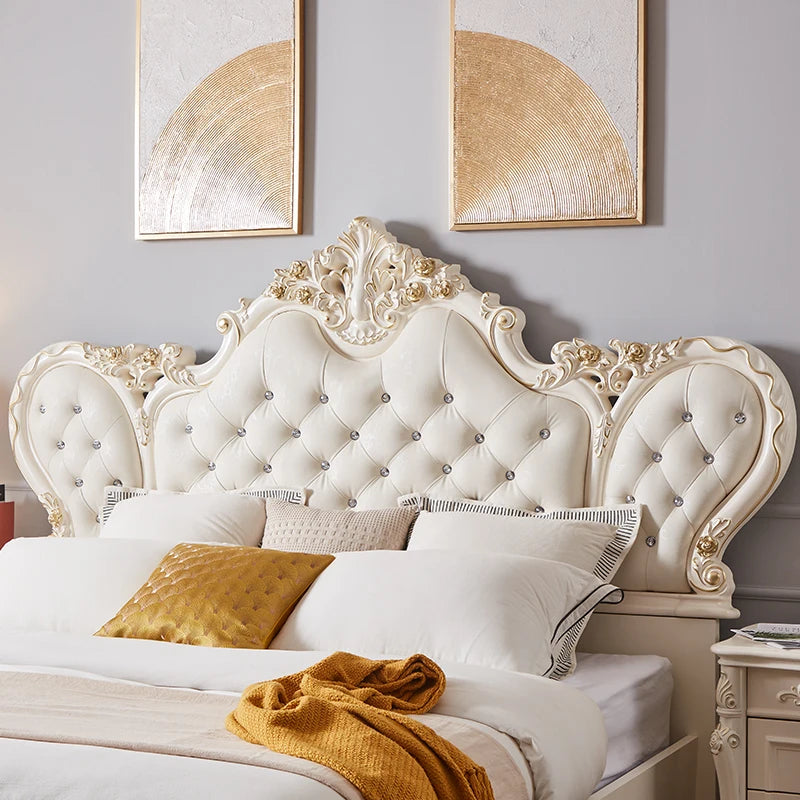 Luxury MC THE BLACK DIAMOND princess bed with ergonomic, trendy, and comfortable design featuring cute, stylish accents.