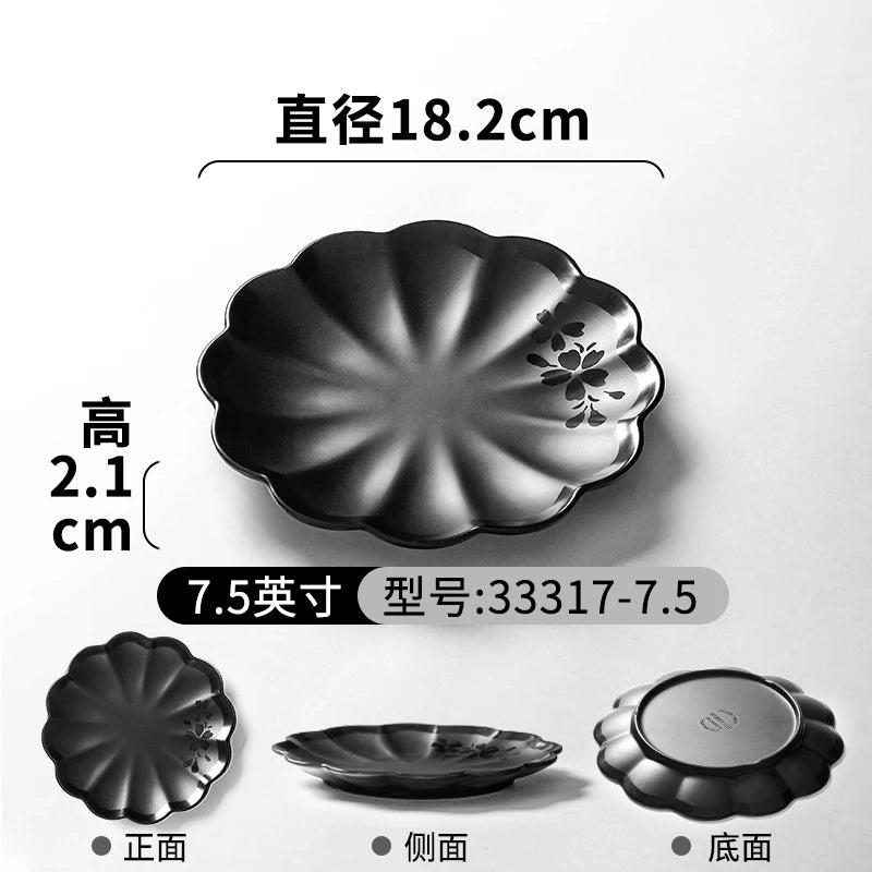 Japanese sushi plates by 𝕄𝕔 𝕋𝕙𝕖 𝔹𝕝𝕒𝕔𝕜 𝔻𝕚𝕒𝕞𝕠𝕟𝕕�