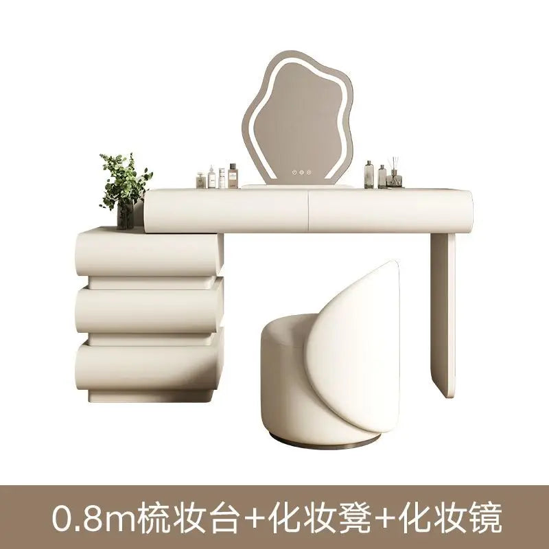 Mirror drawers vanity table by 𝕄𝕮 𝕋𝕙𝕖 𝔹𝕝𝕒𝕔𝕜 𝔻𝕚𝕒𝕞𝕠𝕟𝕕