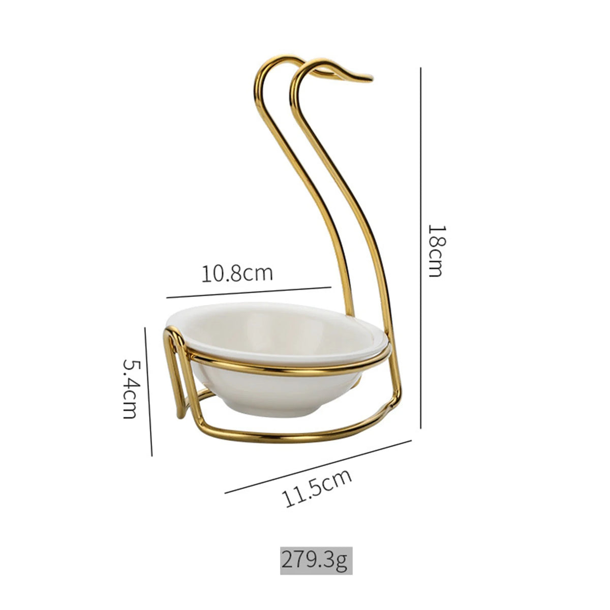 MC THE BLACK DIAMOND spoon rest holder for hotpot and kitchen counter, ceramic design for holding spoons and utensils.