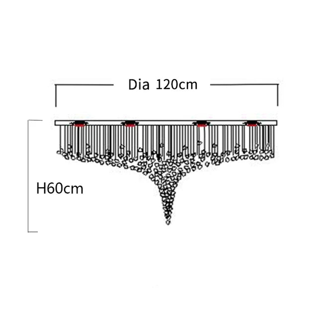 Modern stone crystal LED chandelier by 𝕄𝕔 𝕋𝕙𝕖 𝔹𝕝𝕒𝕔𝕜 𝔻𝕚𝕒𝕞𝕠𝕟�