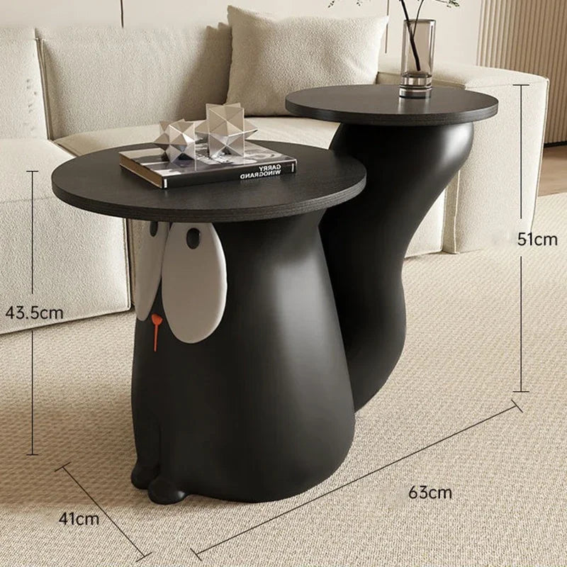 Kids Zoon Creative Cat Coffee Table by MC THE BLACK DIAMOND, featuring a playful cat design for children's living spaces.