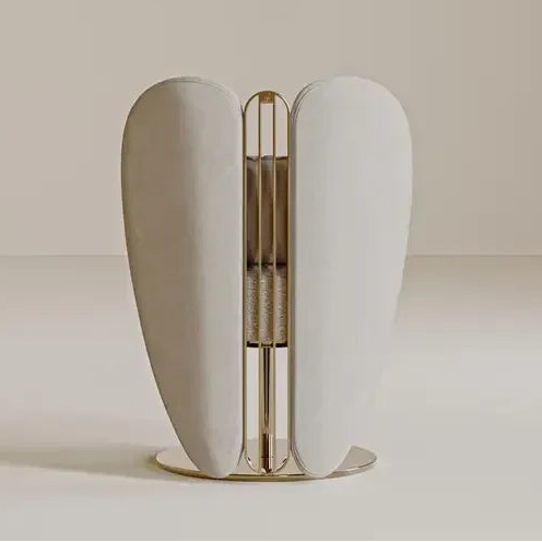 Luxury velvet dining chair by MC THE BLACK DIAMOND with stainless steel legs, perfect for home or hotel dining rooms.