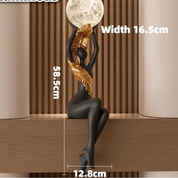 Semi-handmade modern cabinet figurines by MC THE BLACK DIAMOND, featuring simple, creative home decor with detailed craftsmanship.
