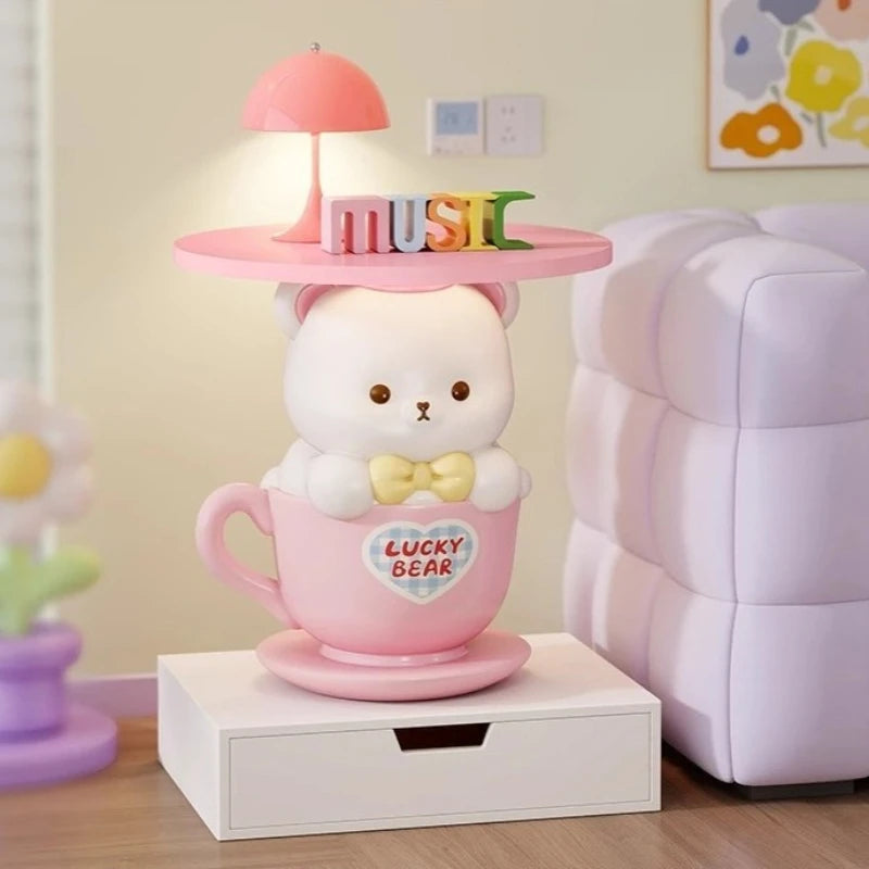 Kawaii home decor creative small coffee table by 𝕄𝕔 𝕋𝕙𝕖 𝔹𝕝𝕒𝕔𝕜 𝔻𝕚𝕒𝕞𝕠�